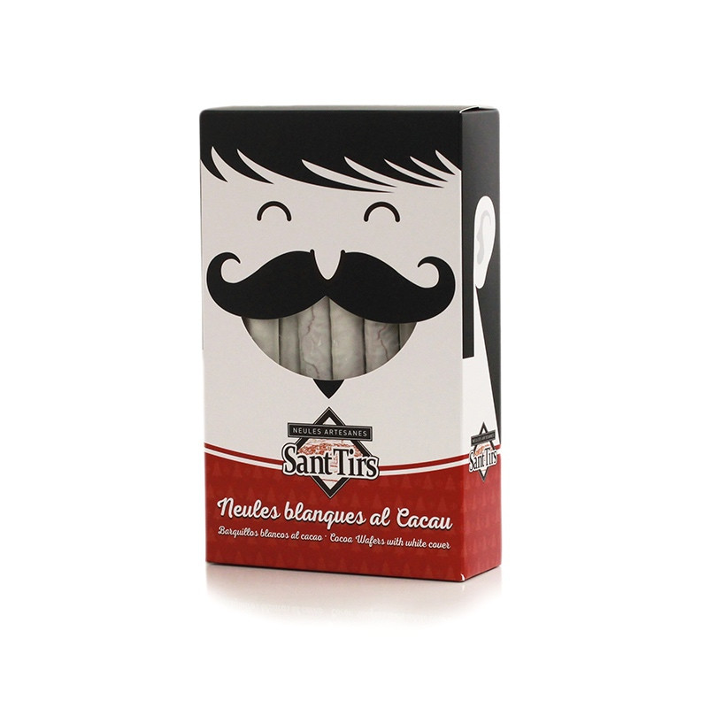 BARQUILLOS DE CHOCOLATE BLANCO 18/16u.